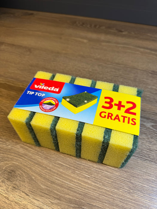 Mosogatószivacs - 3+2 db