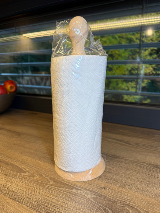 Fa papírtörlő tartó