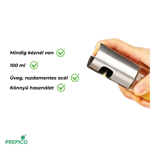 Üveg olajspray